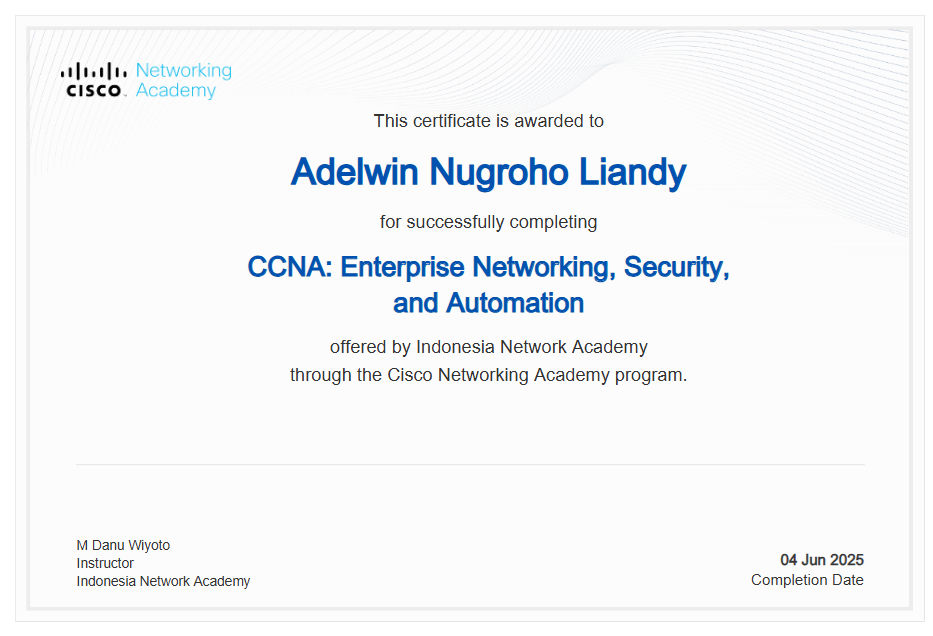 CCNA: Switching, Routing, and Wireless Essentials