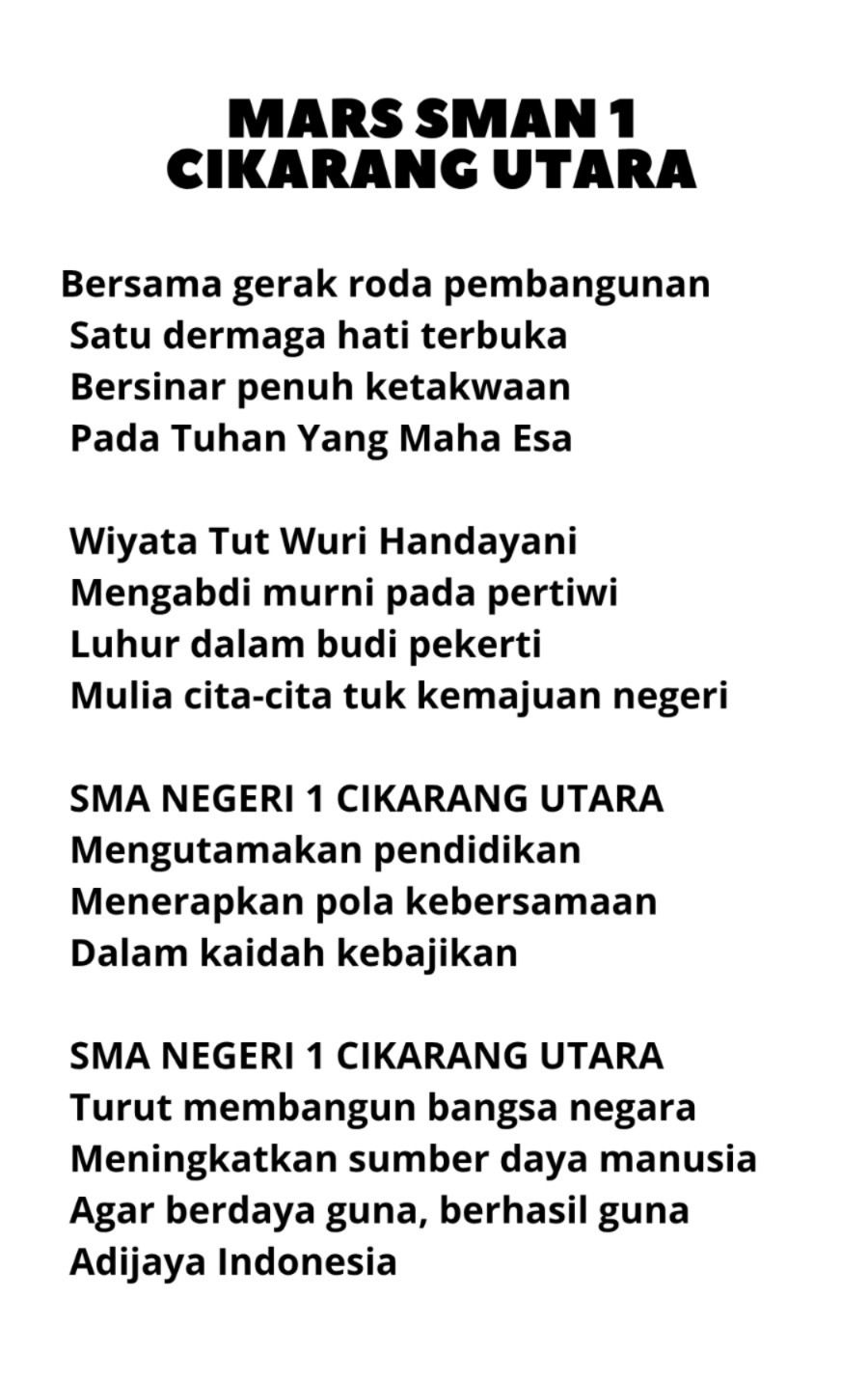 Mars Sekolah