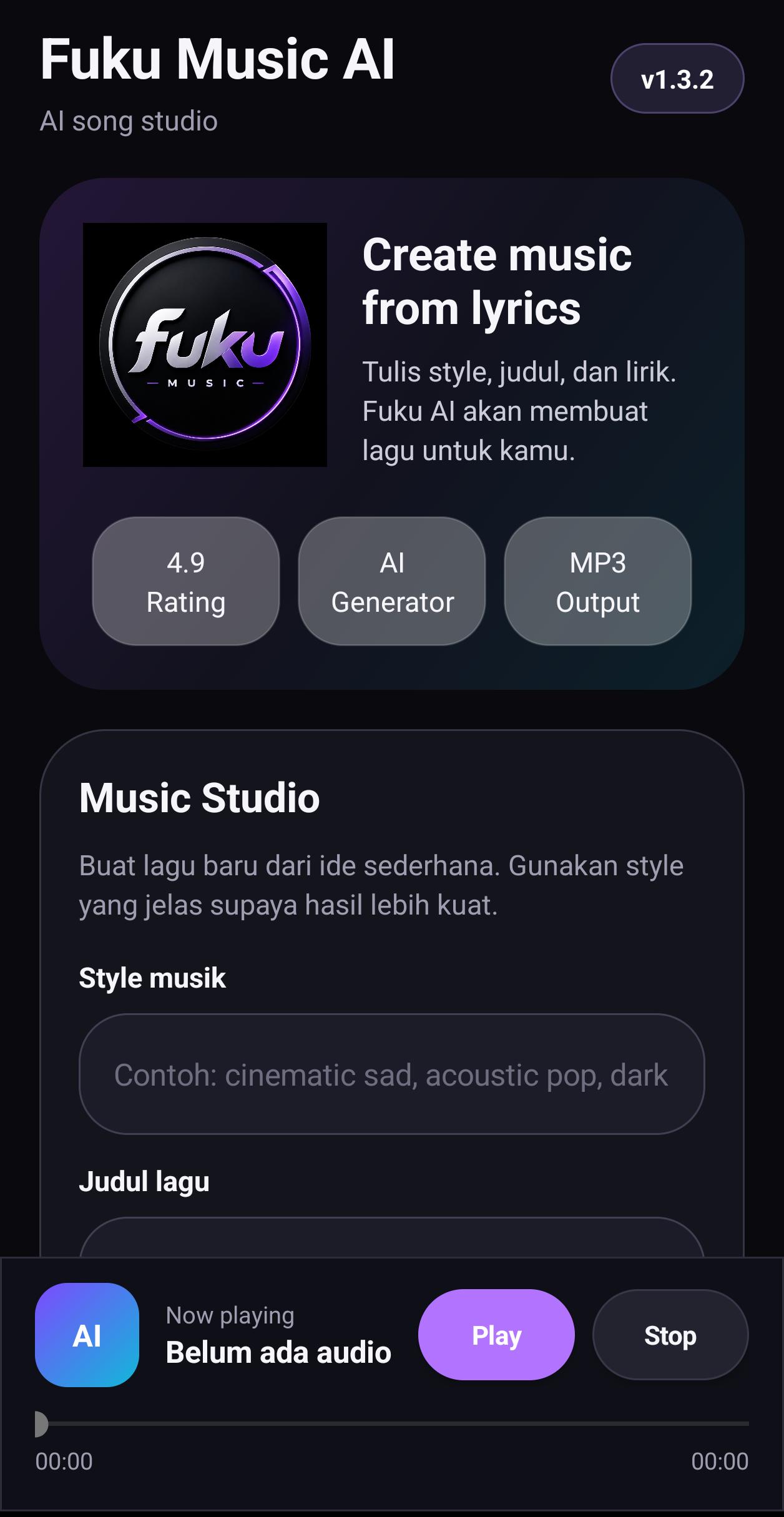 Screenshot Fuku Database